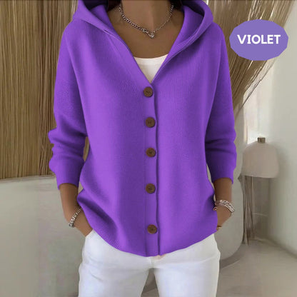 Erika| Cardigan Élégant En Maille Souple