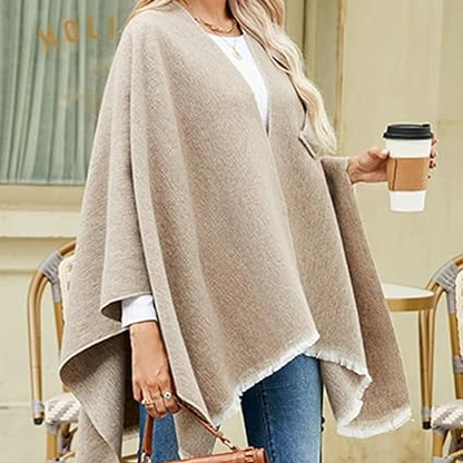 Héloïse | Poncho en Laine Douce
